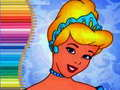 Jwèt Liv pou kolore pou Cendrillon sou entènèt