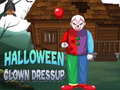 Jwèt Abiye clown Halloween sou entènèt