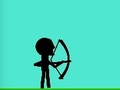 Jwèt Archer Stickman 2D sou entènèt