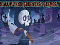Jwèt Memwa Monstr Halloween sou entènèt