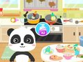 Jwèt Netwayaj ti bebe panda sou entènèt