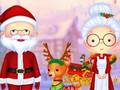 Jwèt Avantou Nwèl mesye ak madanm Santa sou entènèt