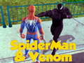 Jwèt Spider-Man ak Venom sou entènèt