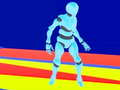Jwèt Noob Robo Parkour sou entènèt