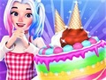 Jwèt Bé Nwèl Ap Fè Gâteau sou entènèt