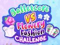 Jwèt Balletcore kont Défi Moda Flè sou entènèt