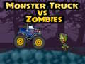 Jwèt Monstr Truck kont Zombi yo sou entènèt