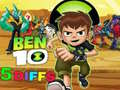 Jwèt Ben 10 5 Diferans sou entènèt