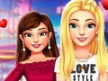 Jwèt BFFs Lekòl Segondè Premye Date Gade sou entènèt