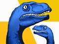 Jwèt Dino: Melanje ak Batay sou entènèt