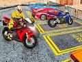 Jwèt Jwè Parking Motosikl Louvri nan Vil 3D sou entènèt