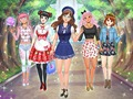 Jwèt Mete rad sou Anime nan Lekòl Siperyè sou entènèt