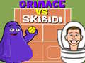 Jwèt Grimace kont Skibidi sou entènèt