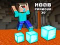 Jwèt Noob Parkour 3D sou entènèt