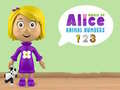 Jwèt Mond Nimewo Animal Alice sou entènèt