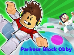 Jwèt Parkour Blok Obby sou entènèt
