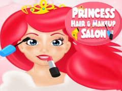Jwèt Salon Cheve ak Makiyaj Prenses la sou entènèt