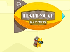 Jwèt FlappyChat: Steampunk Fou sou entènèt
