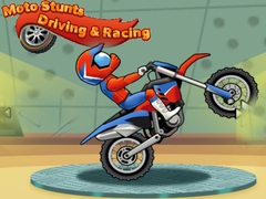 Jwèt Moto Stunts Kondwi & Kous sou entènèt