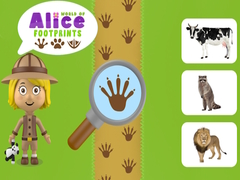 Jwèt Mond lan tras pye Alice sou entènèt