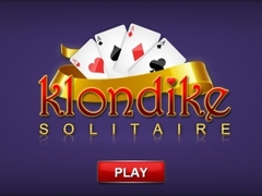 Jwèt Klondike Solitaire sou entènèt
