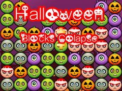 Jwèt Kòlapse Blok Halloween sou entènèt