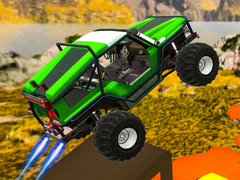 Jwèt Stunts Jeep Monstr sou entènèt