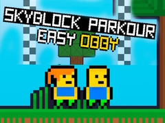 Jwèt Skyblock Parkour Fasil Obby sou entènèt