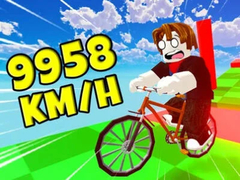 Jwèt Bisiklèt Enfer: Speed Obby sou yon Bisiklèt sou entènèt