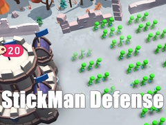 Jwèt Defans Stickman sou entènèt