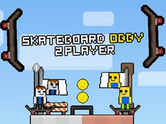 Jwèt Skateboard Obby 2 Jwè sou entènèt