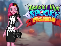 Jwèt Monster High: Mòd Spooky sou entènèt