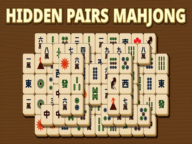 Jwèt Pè kache mahjong sou entènèt