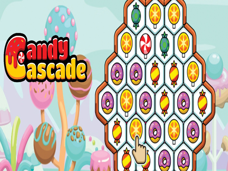 Jwèt Candy Cascade sou entènèt