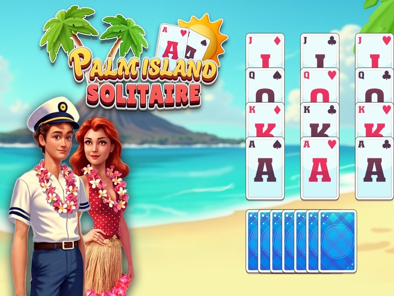 Jwèt Palm Island solitèr sou entènèt