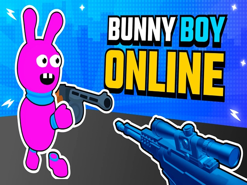 Jwèt Bunny ti gason sou entènèt sou entènèt