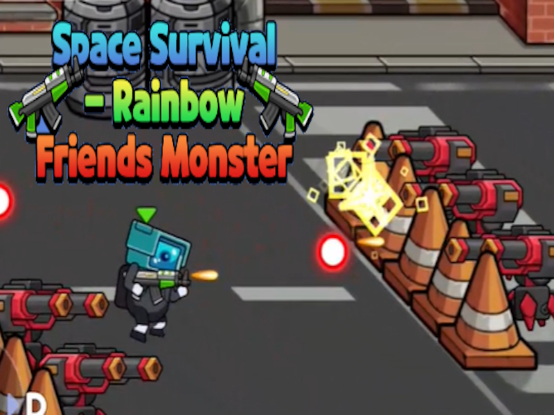 Jwèt Espas siviv Rainbow zanmi mons sou entènèt