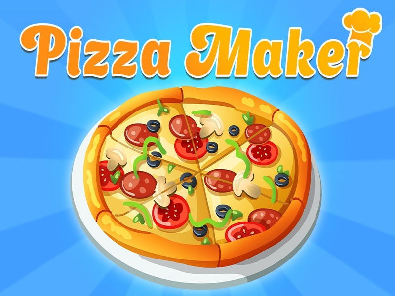 Jwèt Maker pitza sou entènèt