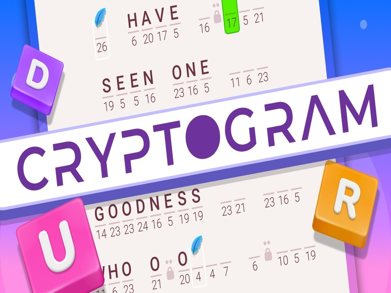 Jwèt Cryptogram: Pawòl nan sèvo devinèt sou entènèt