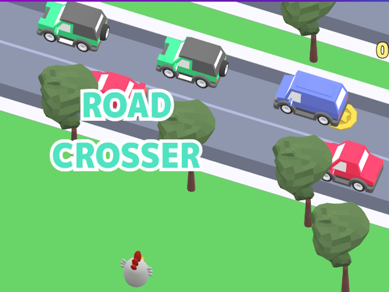 Jwèt Road Crosser sou entènèt