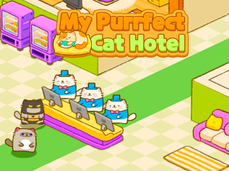 Jwèt Otèl chat purrfect mwen an sou entènèt