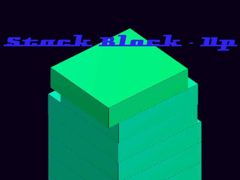 Jwèt Stack blòk- Up sou entènèt