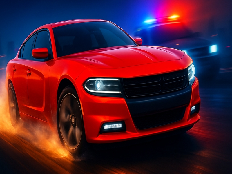 Jwèt Chofè Charger City sou entènèt