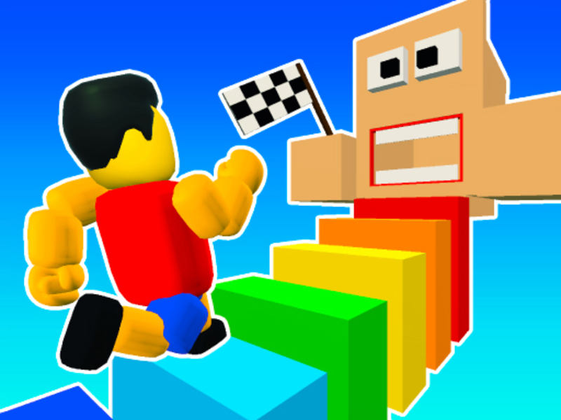 Jwèt Obby Tower Parkour grenpe sou entènèt