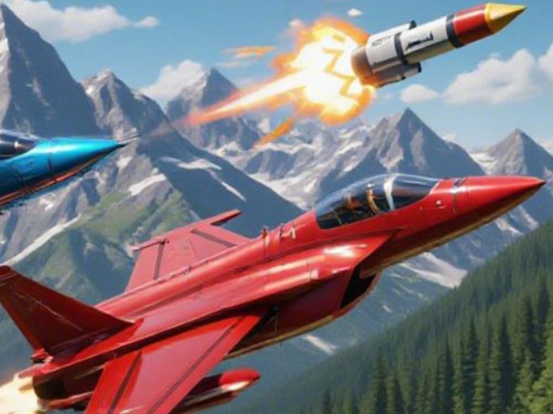 Jwèt Falcon dogfight sou entènèt