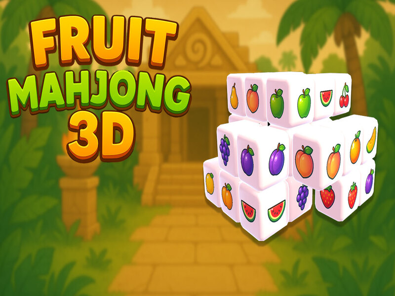 Jwèt Fwi mahjong 3d sou entènèt