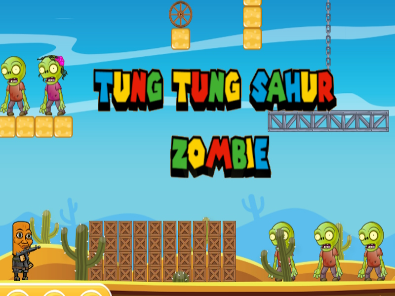 Jwèt Tung Tung Sahur zonbi sou entènèt
