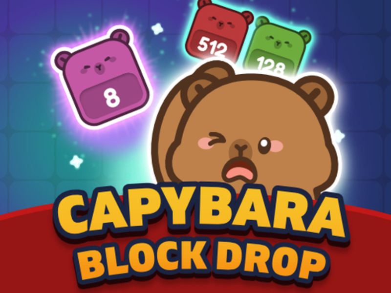 Jwèt Capybara blòk gout sou entènèt