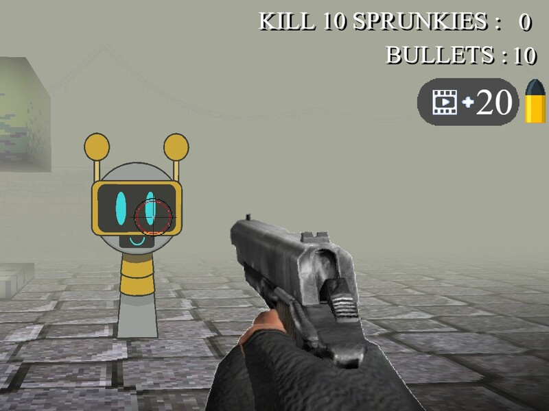 Jwèt Sprunki 3D tirè sou entènèt