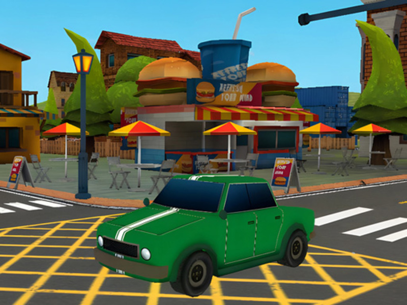 Jwèt Fun Town pakin sou entènèt